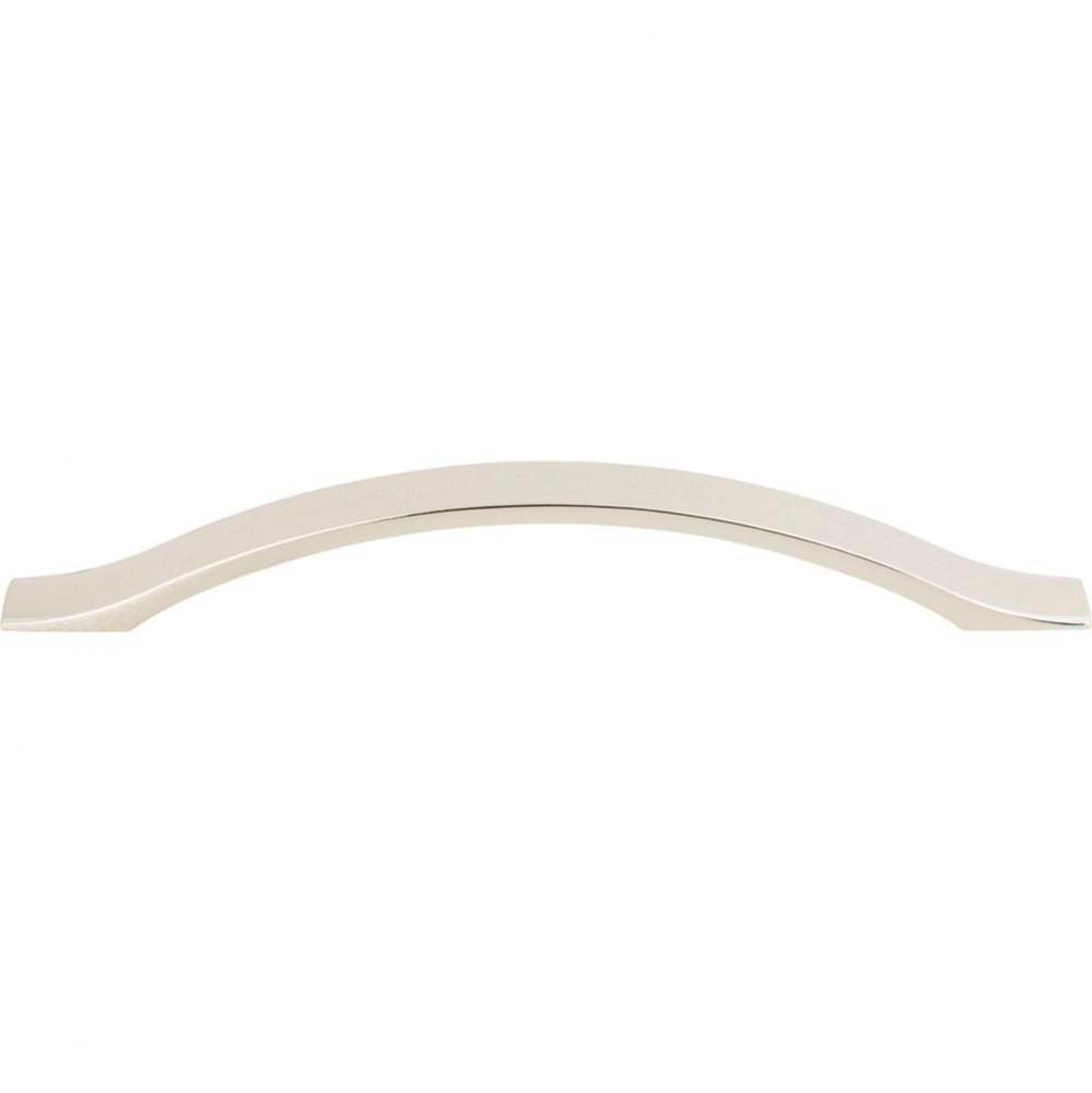 Low Arch Pull 6 5/16 Inch (c-c) Polished Nickel
