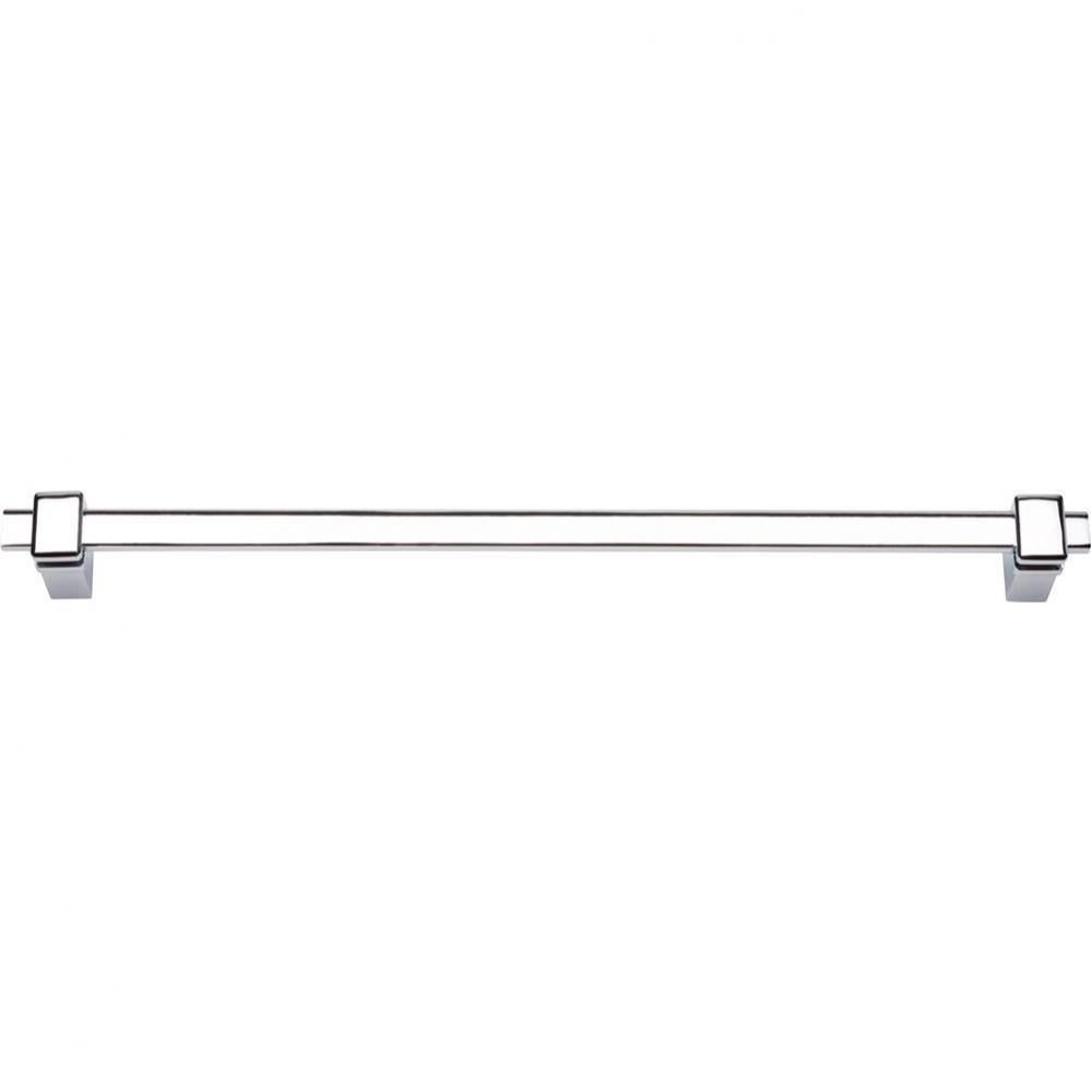 Buckle Up Bath Towel Bar 24 Inch Single Polished Chrome