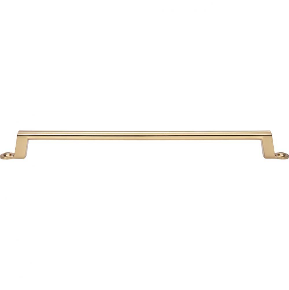 Bradbury Appliance Pull 18 Inch (c-c) Warm Brass