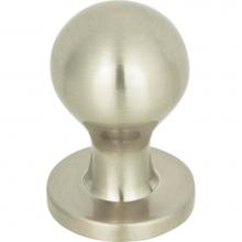 Atlas A800-BN - Nipple Knob 3/4 Inch Brushed Nickel