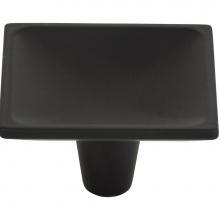 Atlas 227-BL - Dap Square Knob 2 Inch Matte Black