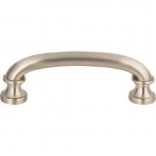 Atlas 329-BRN - Shelley Pull 3 Inch (c-c) Brushed Nickel