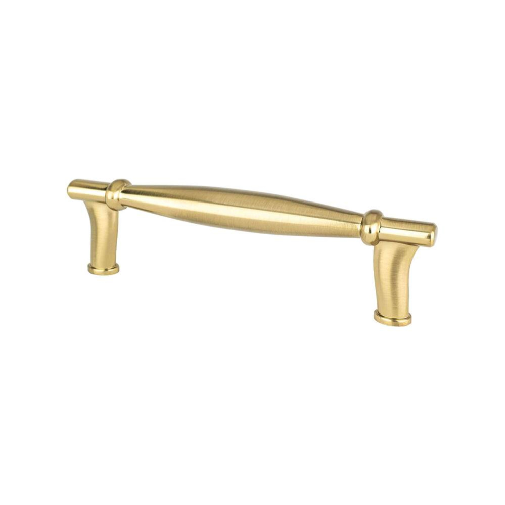 Dierdra 96mm CC Modern Brushed Gold Pull