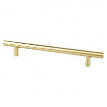 Berenson 0823-2MDB-P - Tempo 160mm CC Modern Brushed Gold Bar Pull