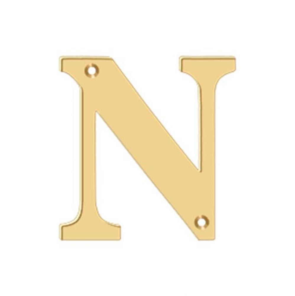 4&apos;&apos; Residential Letter N