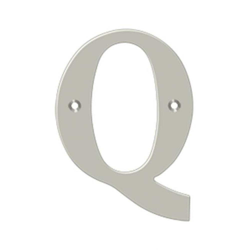 4&apos;&apos; Residential Letter Q