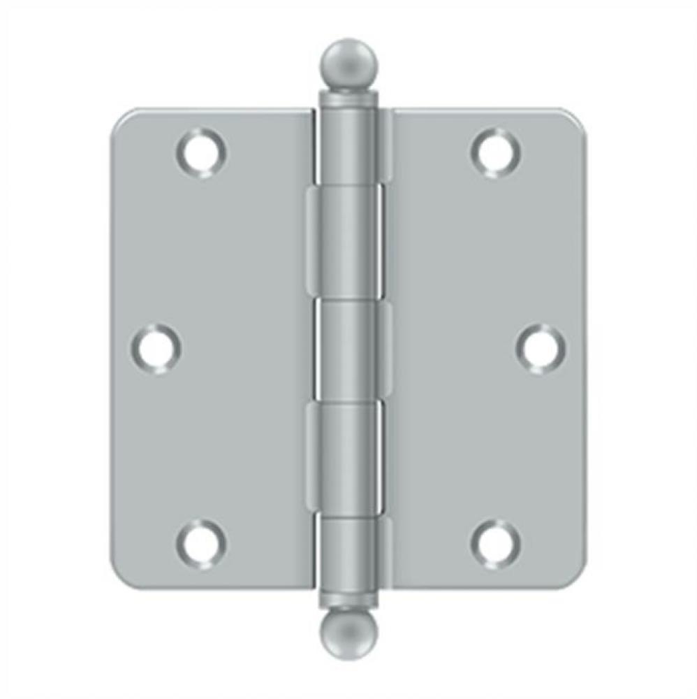 3-1/2&apos;&apos; x 3-1/2&apos;&apos; x 1/4&apos;&apos; Radius Hinge, w/ Ball Tips