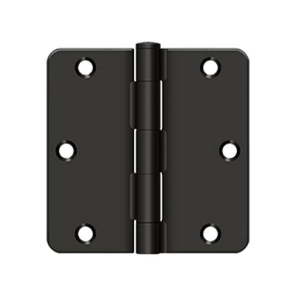 3-1/2&apos;&apos; x 3-1/2&apos;&apos; x 1/4&apos;&apos; Radius Hinge, Residential Thickness