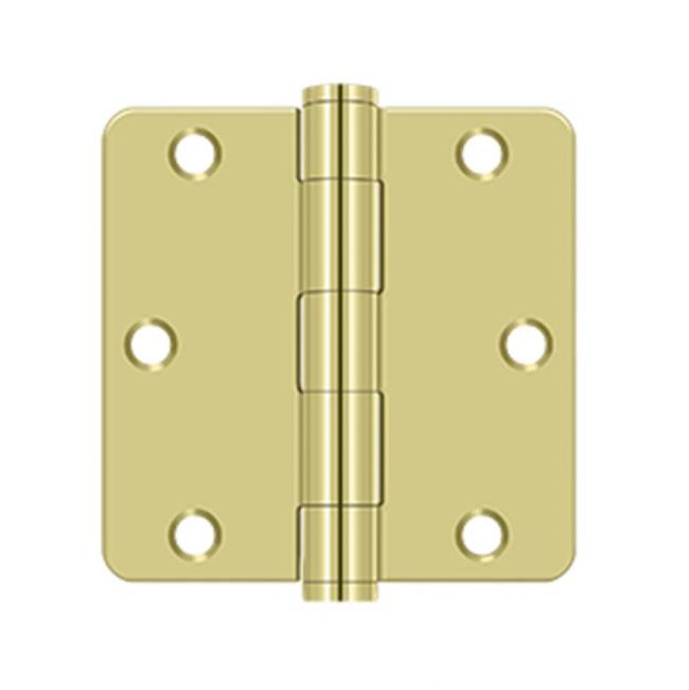 3-1/2&apos;&apos; x 3-1/2&apos;&apos; x 1/4&apos;&apos; Radius Hinge, HD