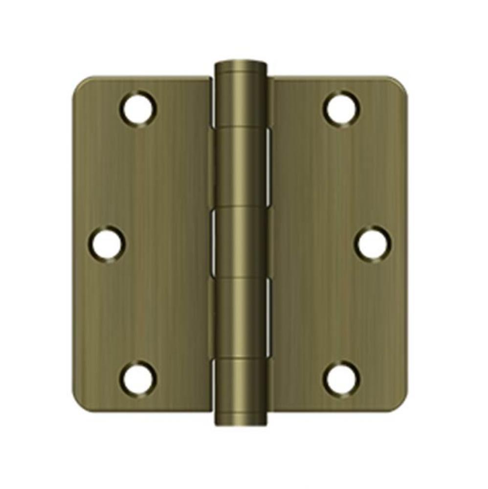 3-1/2&apos;&apos; x 3-1/2&apos;&apos; x 1/4&apos;&apos; Radius Hinge, HD