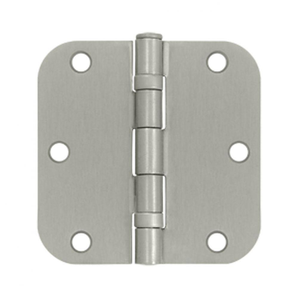 3-1/2&apos;&apos; x 3-1/2&apos;&apos; x 5/8&apos;&apos; Radius Hinge, Ball Bearing