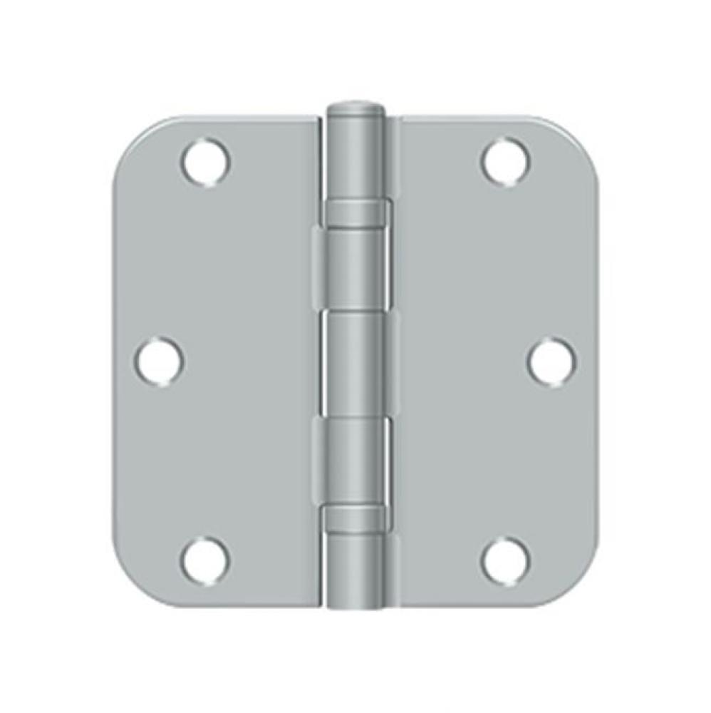 3-1/2&apos;&apos; x 3-1/2&apos;&apos; x 5/8&apos;&apos; Radius Hinge, Ball Bearing
