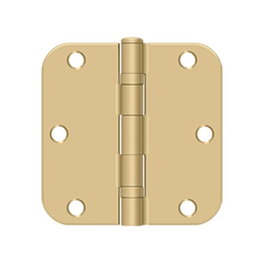 3-1/2&apos;&apos; x 3-1/2&apos;&apos; x 5/8&apos;&apos; Radius Hinge, Ball Bearing
