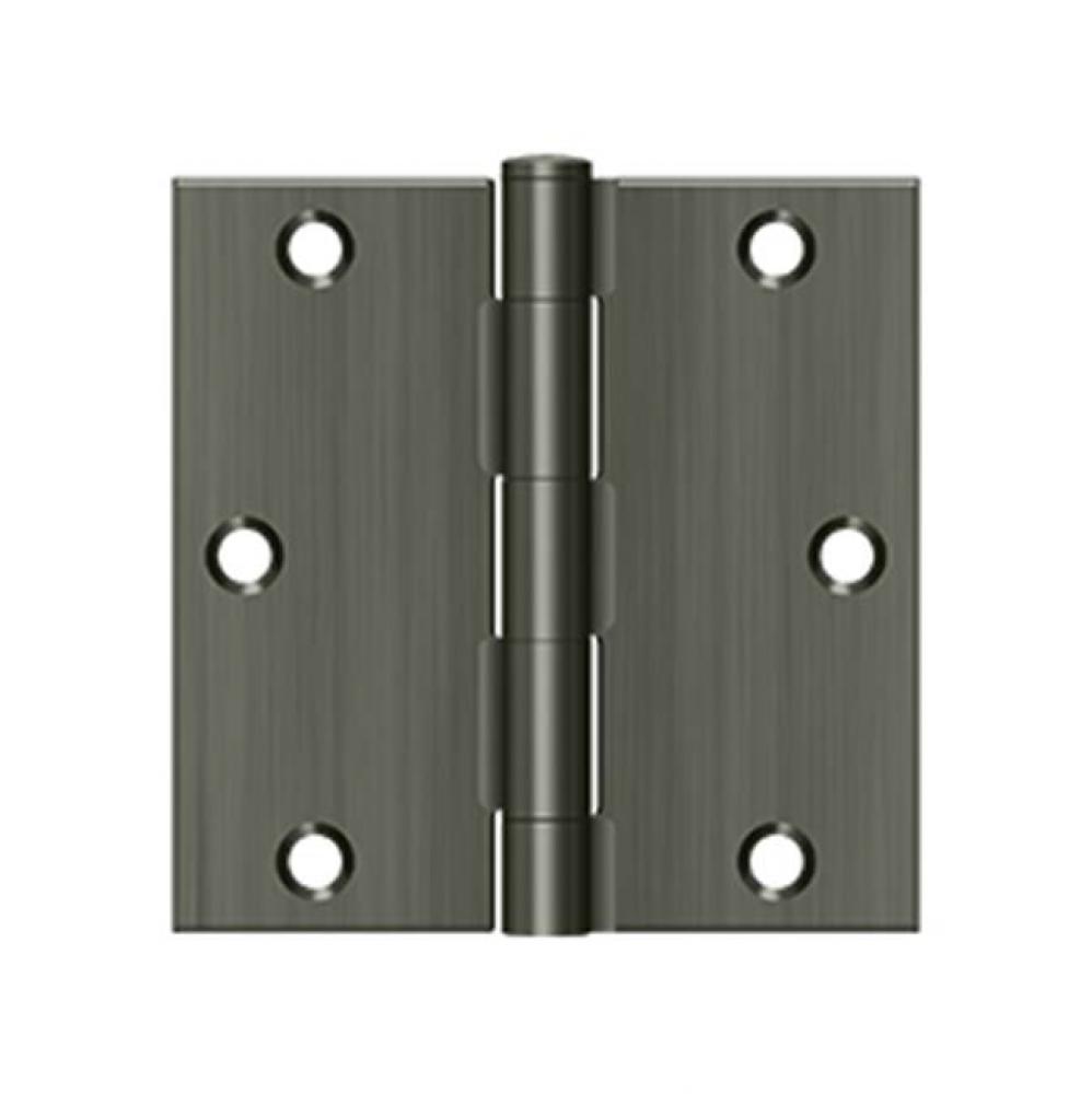3-1/2&apos;&apos; x 3-1/2&apos;&apos; Square Hinge