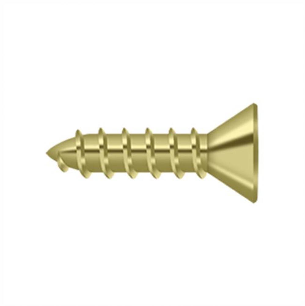 Wood Screw, Steel, No.10 x 3/4&apos;&apos;