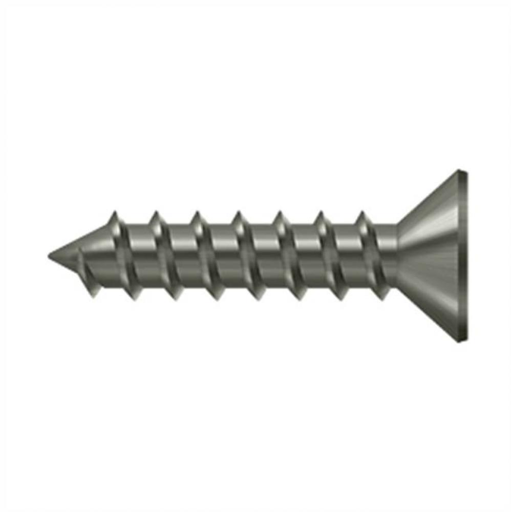 Wood Screw, Steel, No.12 x 1&apos;&apos;