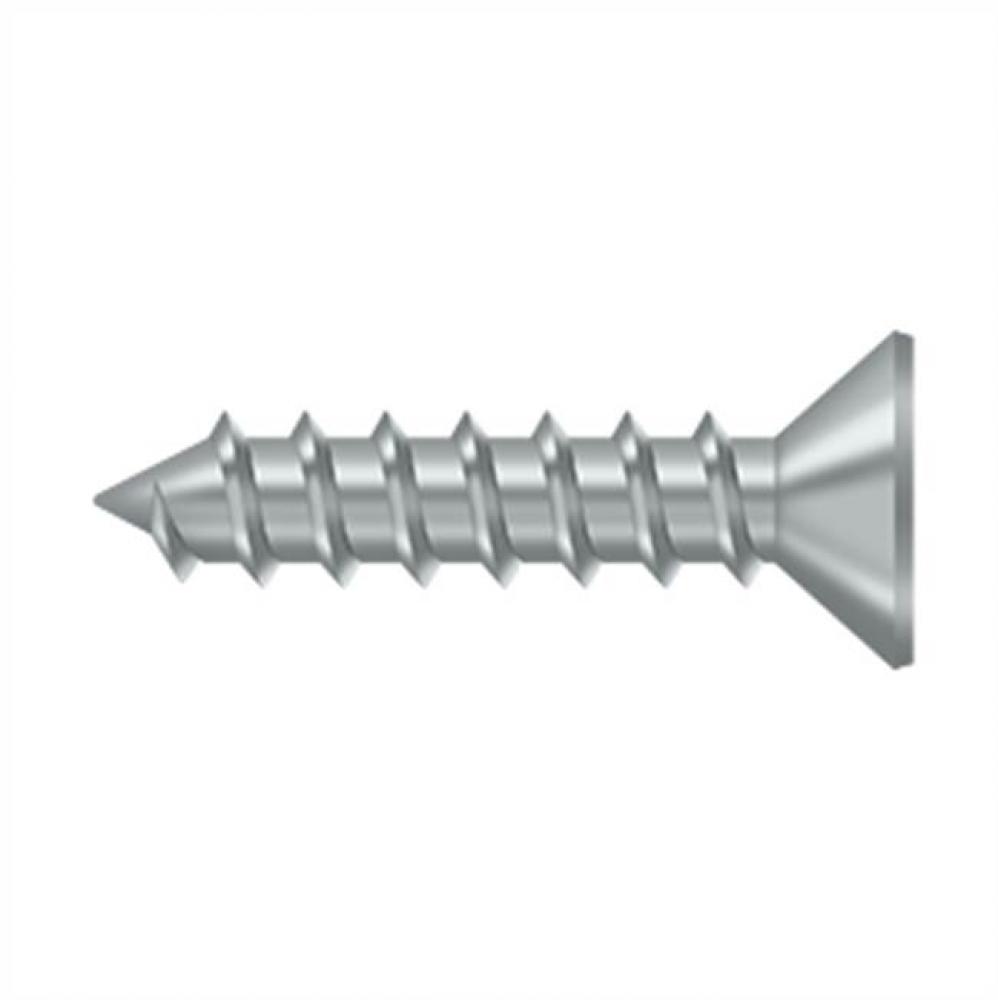 Wood Screw, Steel, No.12 x 1&apos;&apos;