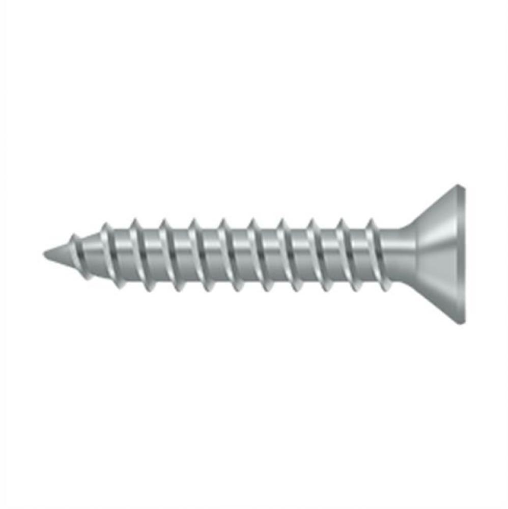 Wood Screw, Steel, No.9 x 1&apos;&apos;
