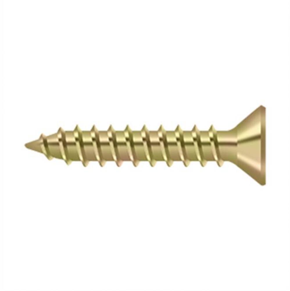 Wood Screw, Steel, No.9 x 1&apos;&apos;