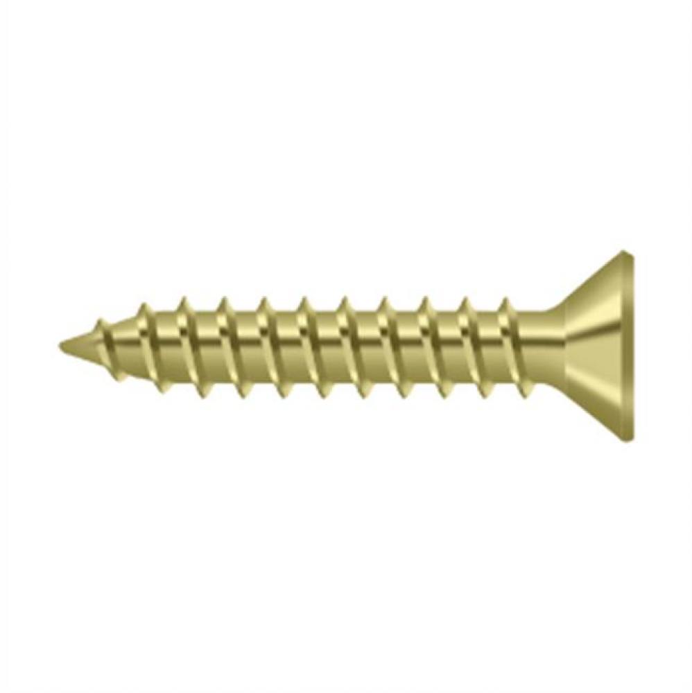 Wood Screw, Steel, No.9 x 1&apos;&apos;