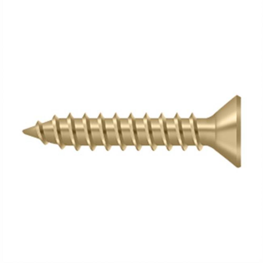 Wood Screw, Steel, No.9 x 1&apos;&apos;