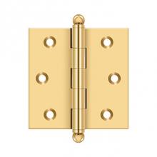 Deltana CH2525CR003 - 2-1/2'' x 2-1/2'' Hinge, w/ Ball Tips
