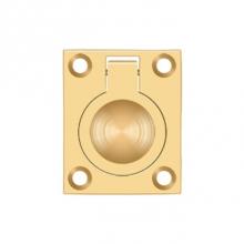Deltana FRP175CR003 - Flush Ring Pull, 1-3/4'' x 1-3/8''