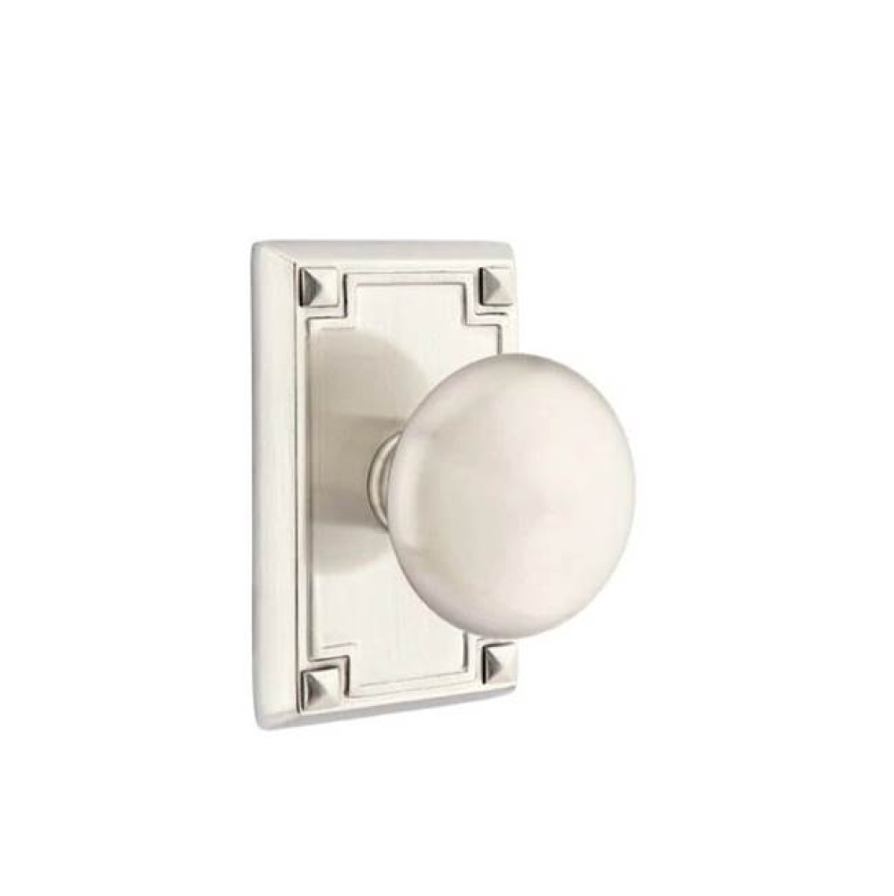 Privacy, Arts and Crafts Rectangular Rosette, Providence Knob, US15