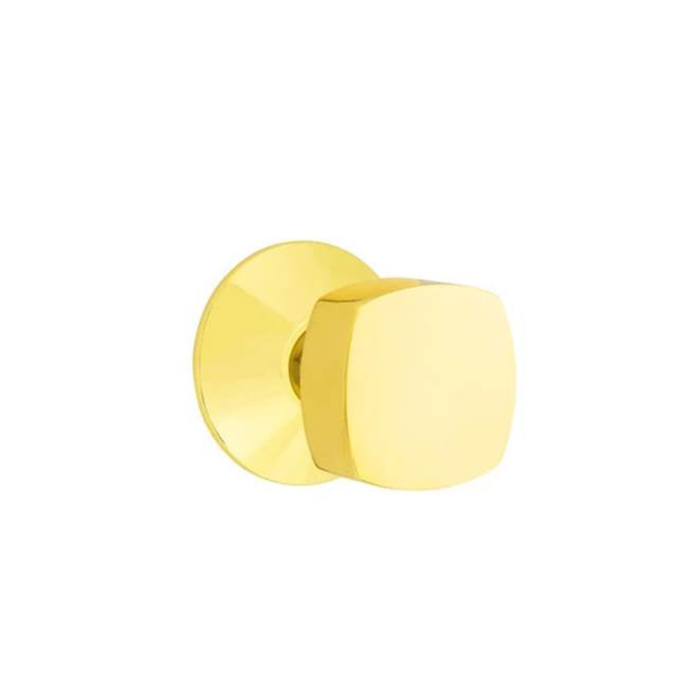 Privacy, Modern Rosette, Freestone Square Knob, US3NL