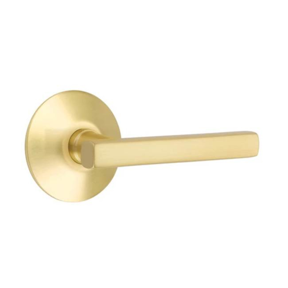 Privacy, Modern Rosette, Freestone Lever, LH, US4