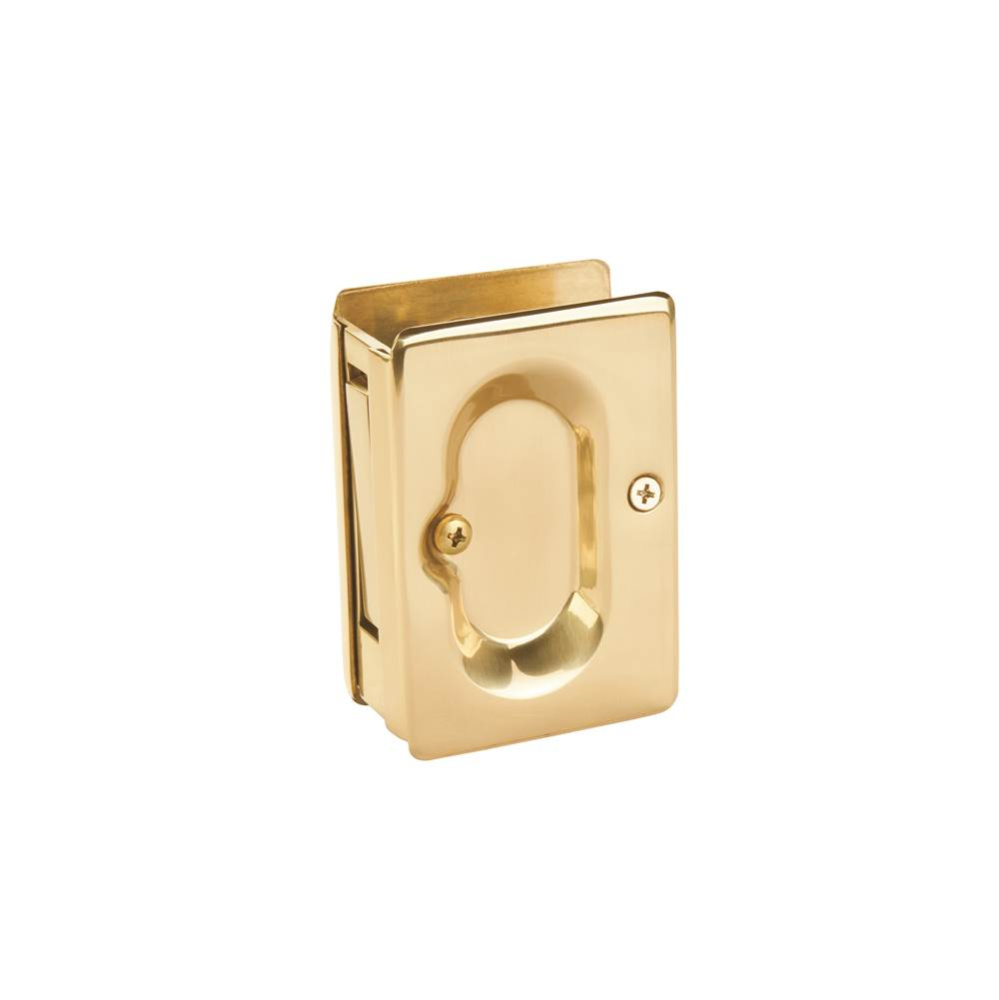 Pocket door lock, passage set, TWB