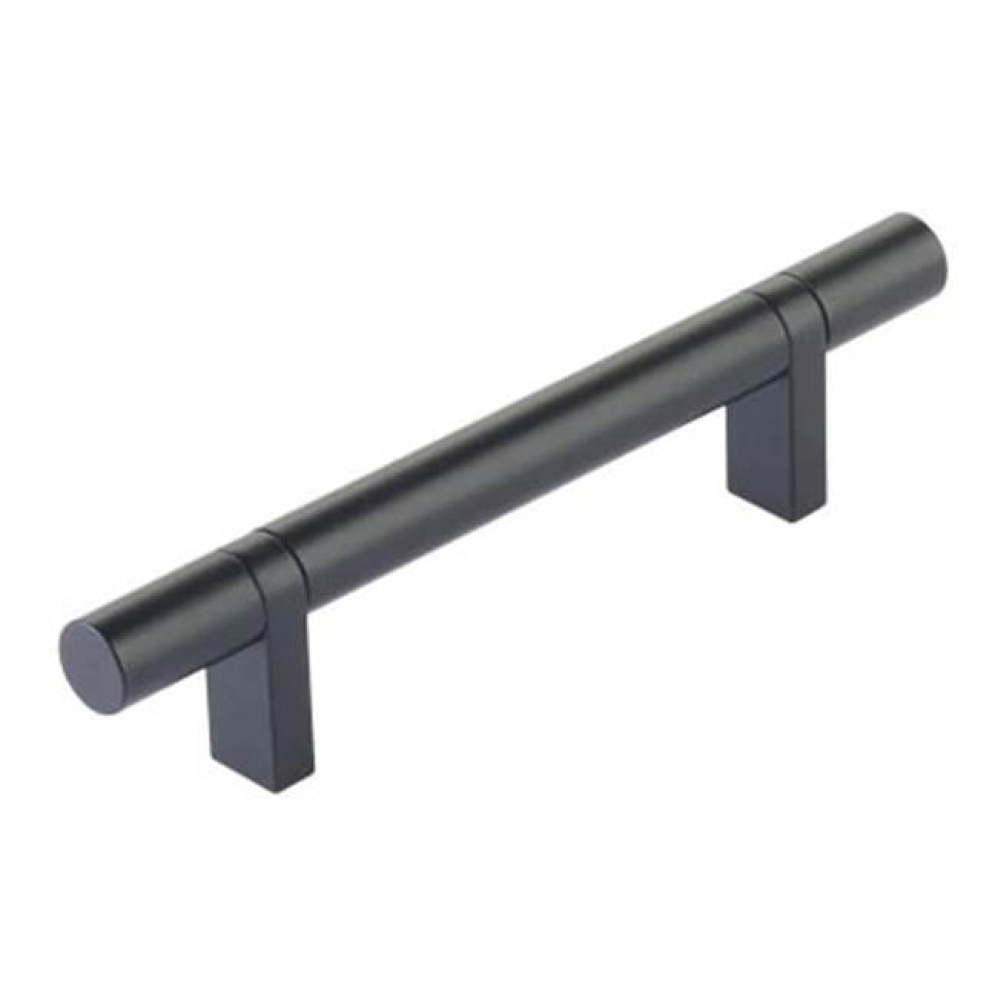Select Cabinet Pull 4'' C-C, Rectangular Bar Stem US19, Smooth Bar US19