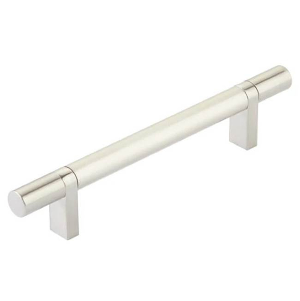 Select Cabinet Pull 5'' C-C,  Rectangular Bar Stem US4, Smooth Bar US15