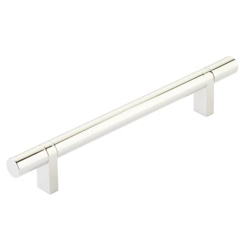 Select Cabinet Pull 6'' C-C,  Rectangular Bar Stem US15, Smooth Bar US14