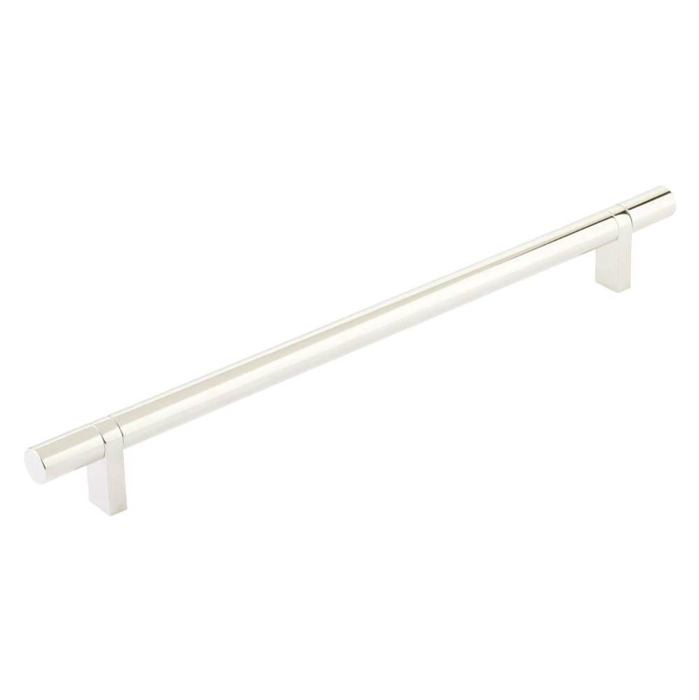 Select Cabinet Pull 10'' C-C, Rectangular Bar Stem US4, Smooth Bar US14