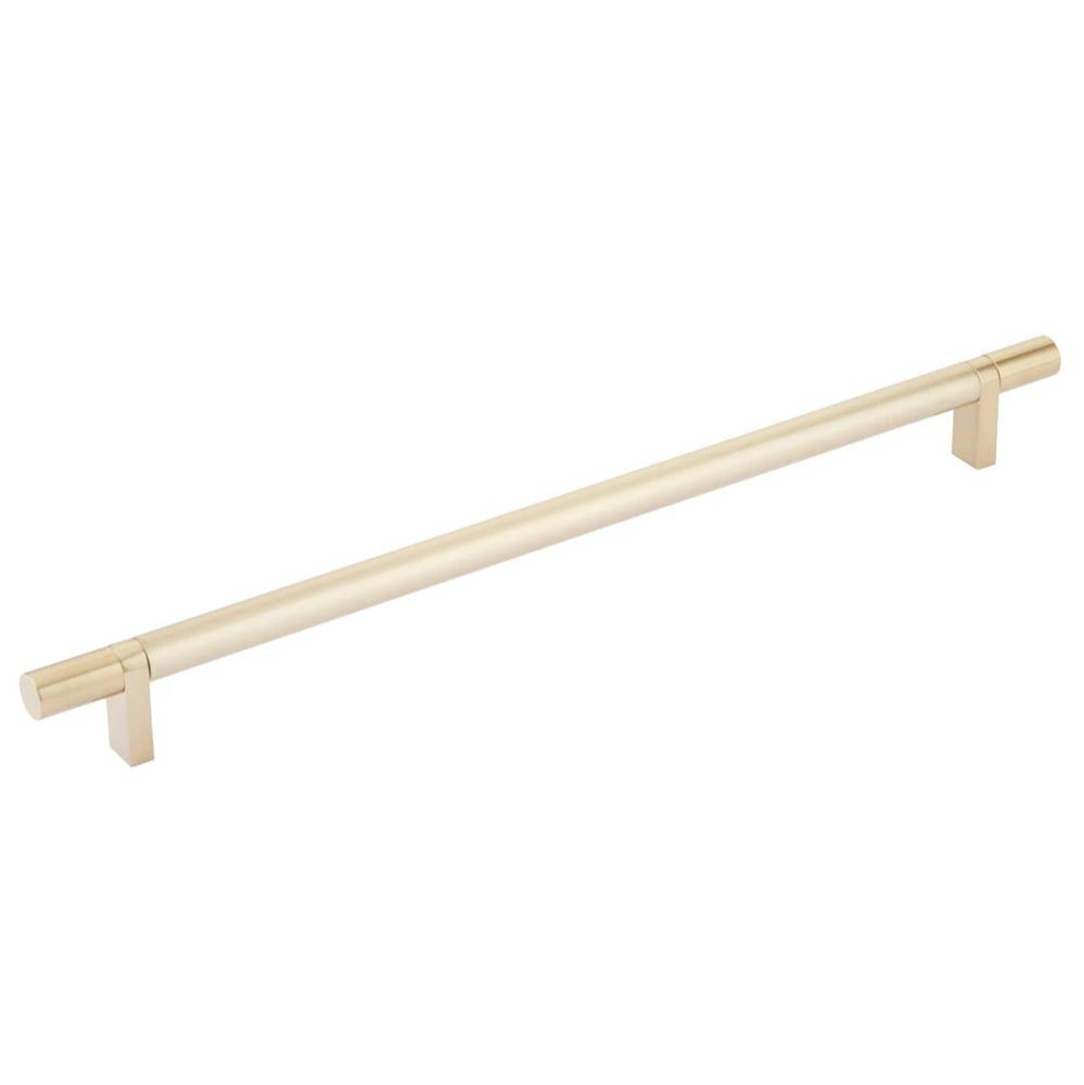 Select Cabinet Pull 12'' C-C, Rectangular Bar Stem US15, Smooth Bar US4