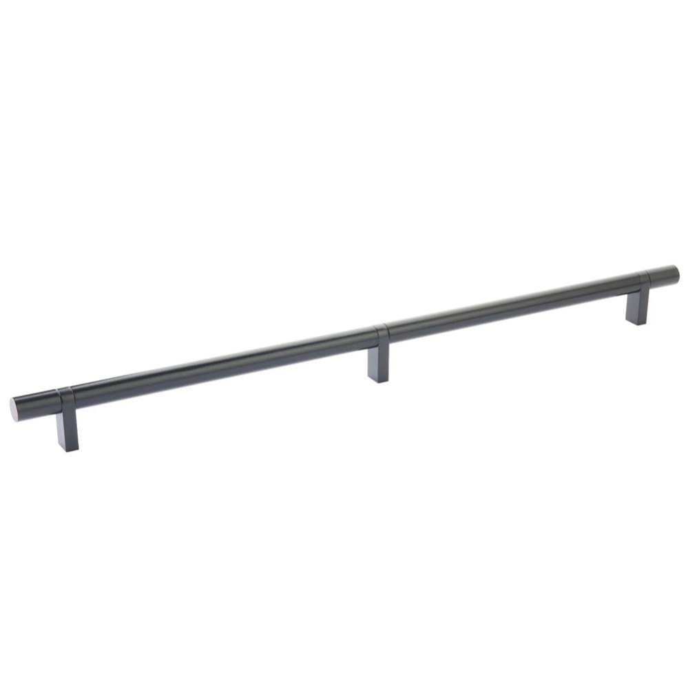 Select Cabinet Pull 16'' C-C, Rectangular Bar Stem US15, Smooth Bar US10B