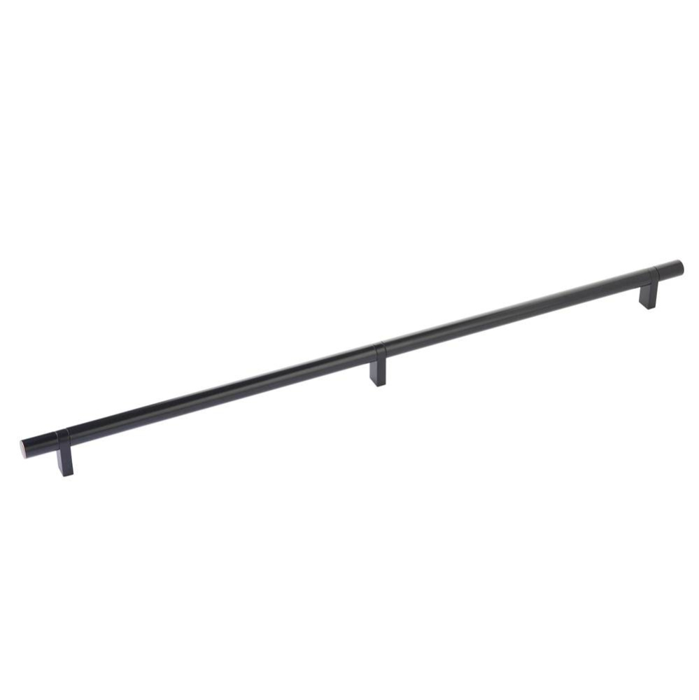 Select Cabinet Pull 20'' C-C, Rectangular Bar Stem US15, Smooth Bar US10B