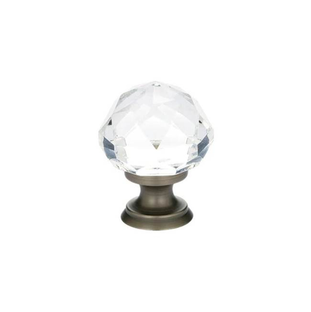 Diamond Wardrobe Knob, 1-3/4'', US15A
