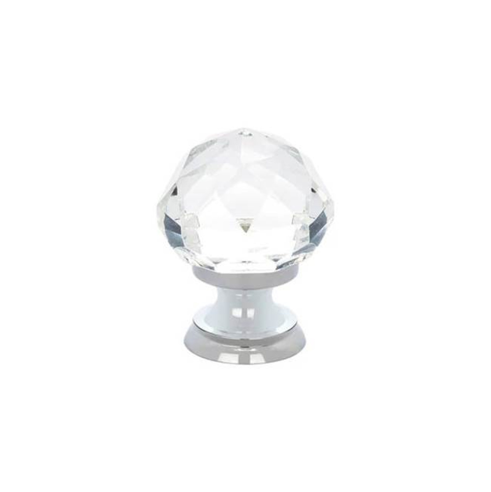 Diamond Wardrobe Knob, 1-3/4&apos;&apos;, US26