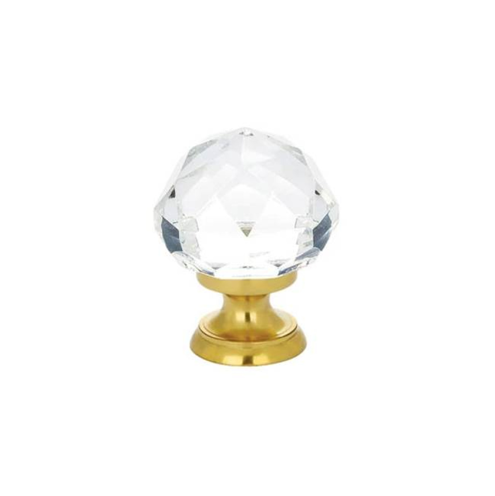 Diamond Wardrobe Knob, 1-3/4'', US3