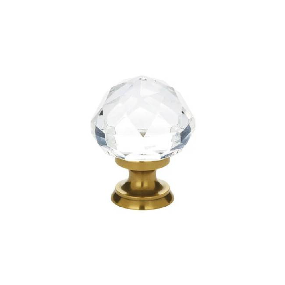 Diamond Wardrobe Knob, 1-3/4'', US7