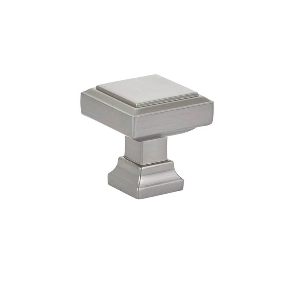 Geometric Square Knob, 1-1/4&apos;&apos;, US15