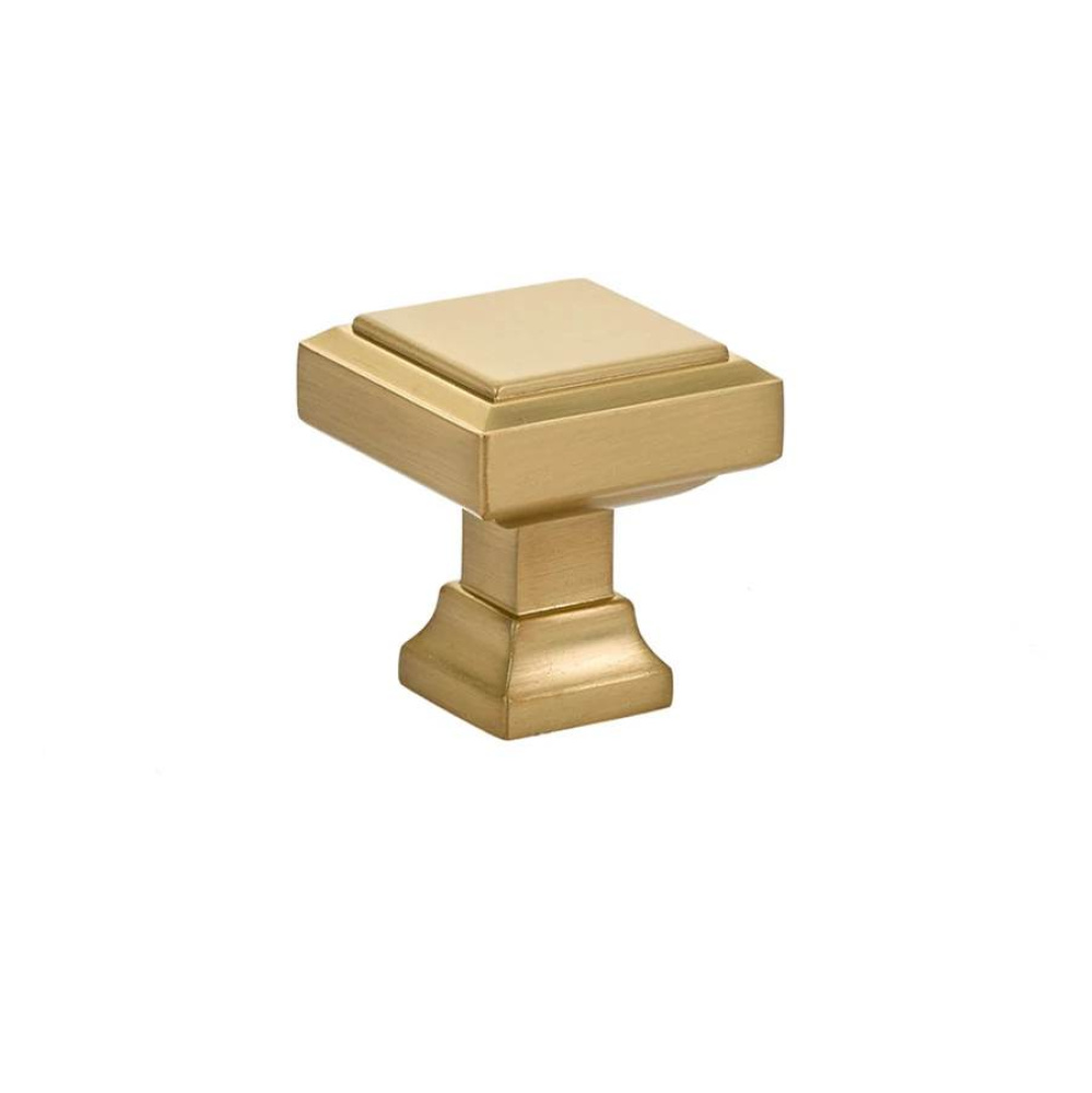 Geometric Square Knob, 1-1/4&apos;&apos;, US4