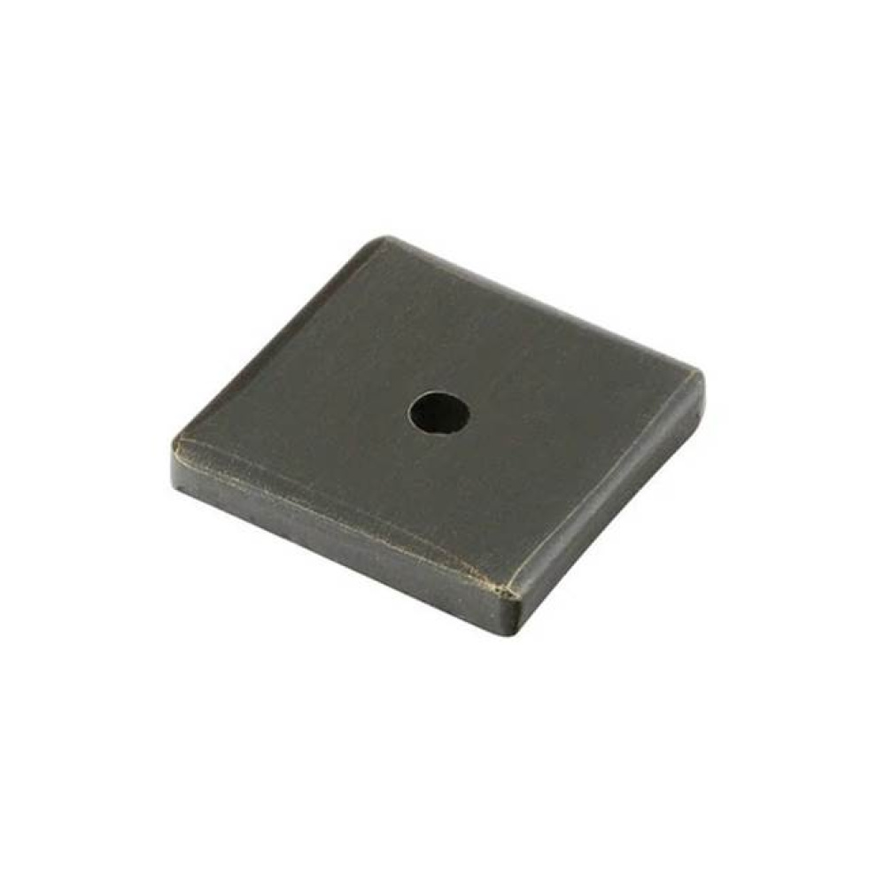 Brz Cab Square Back Plate, 1-1/4'', FB