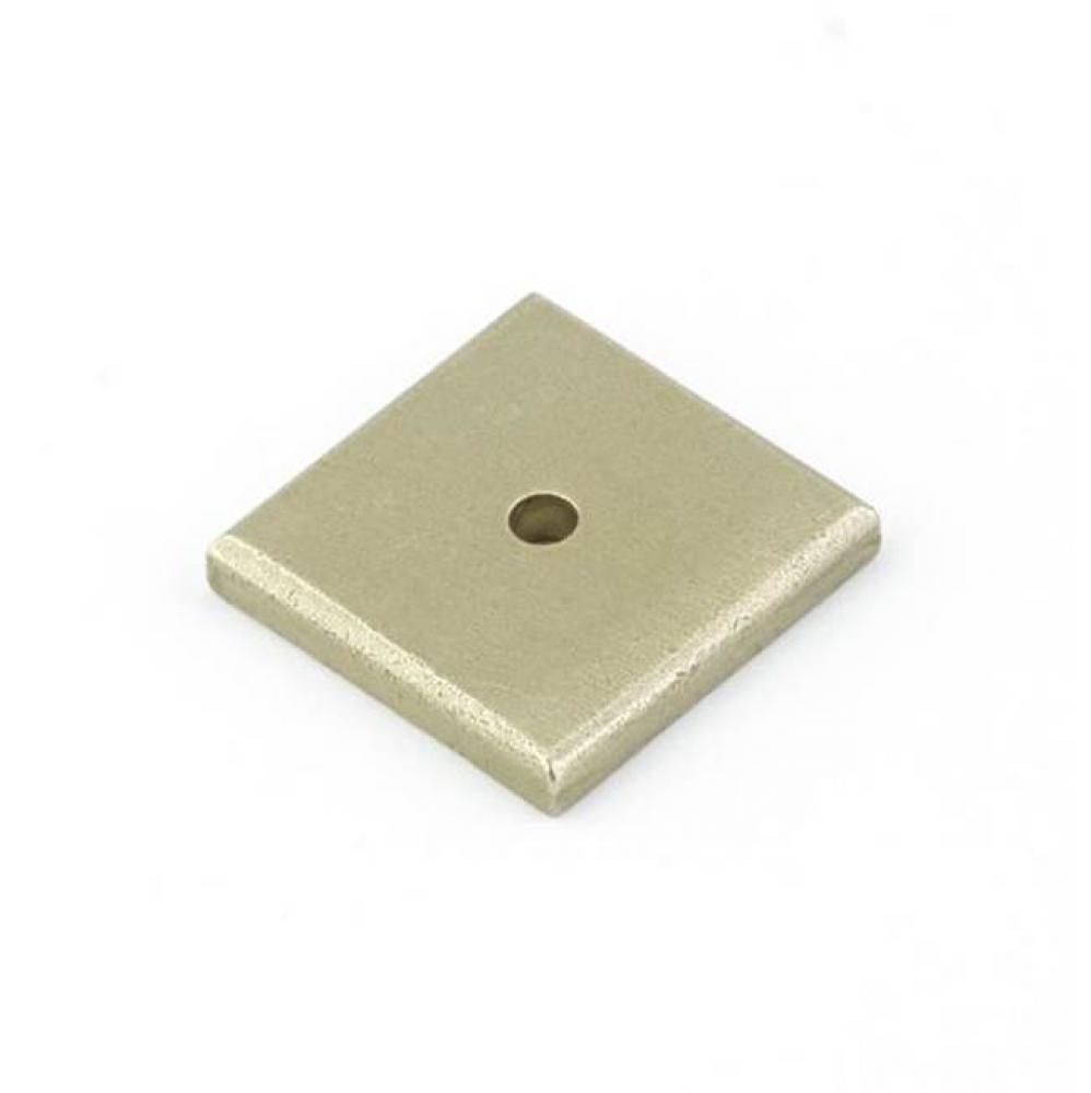 Brz Cab Square Back Plate, 1-1/4&apos;&apos;, TWB