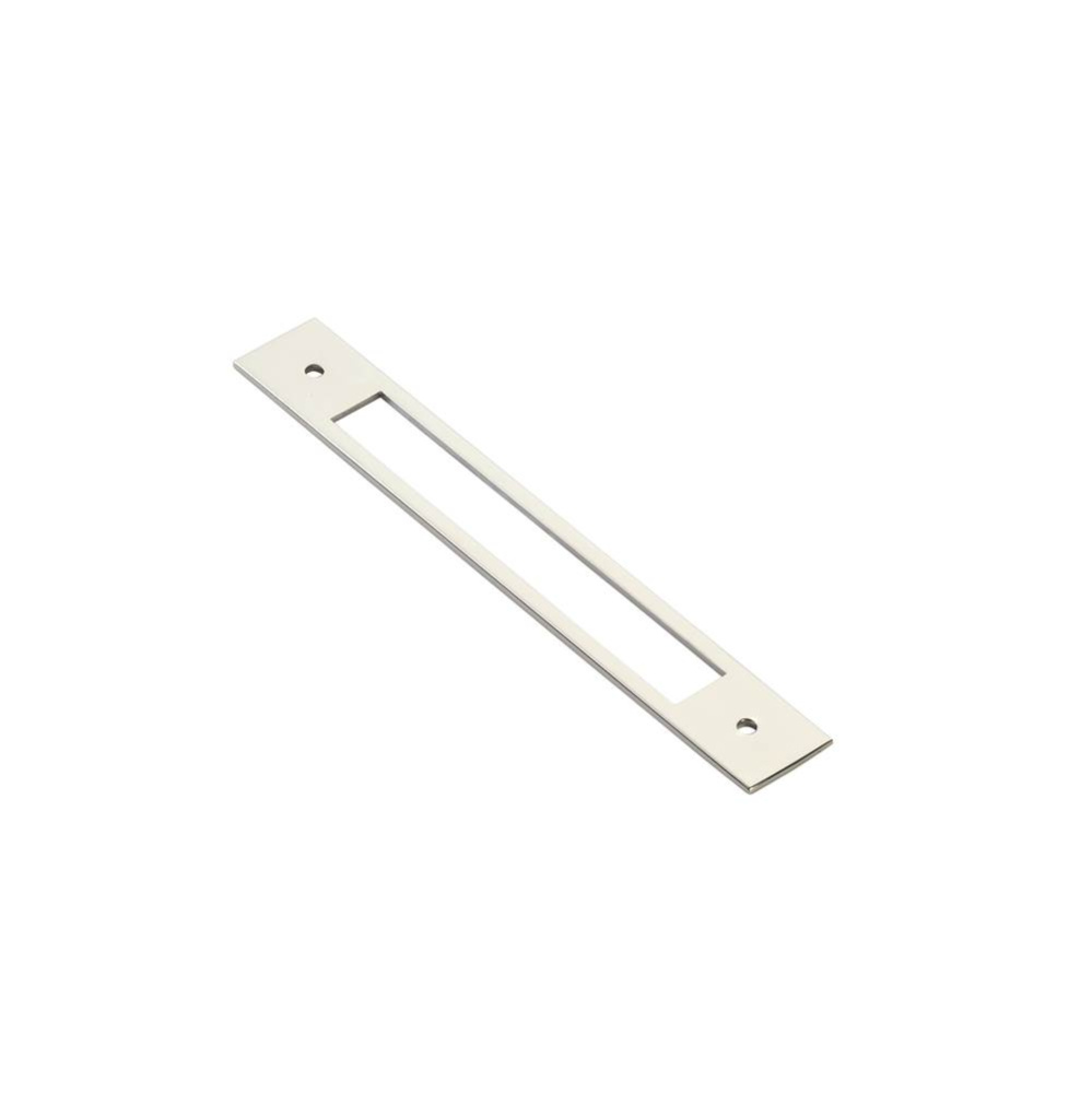 Modern Backplate for cabinet pull, 6'' C-to-C, US14