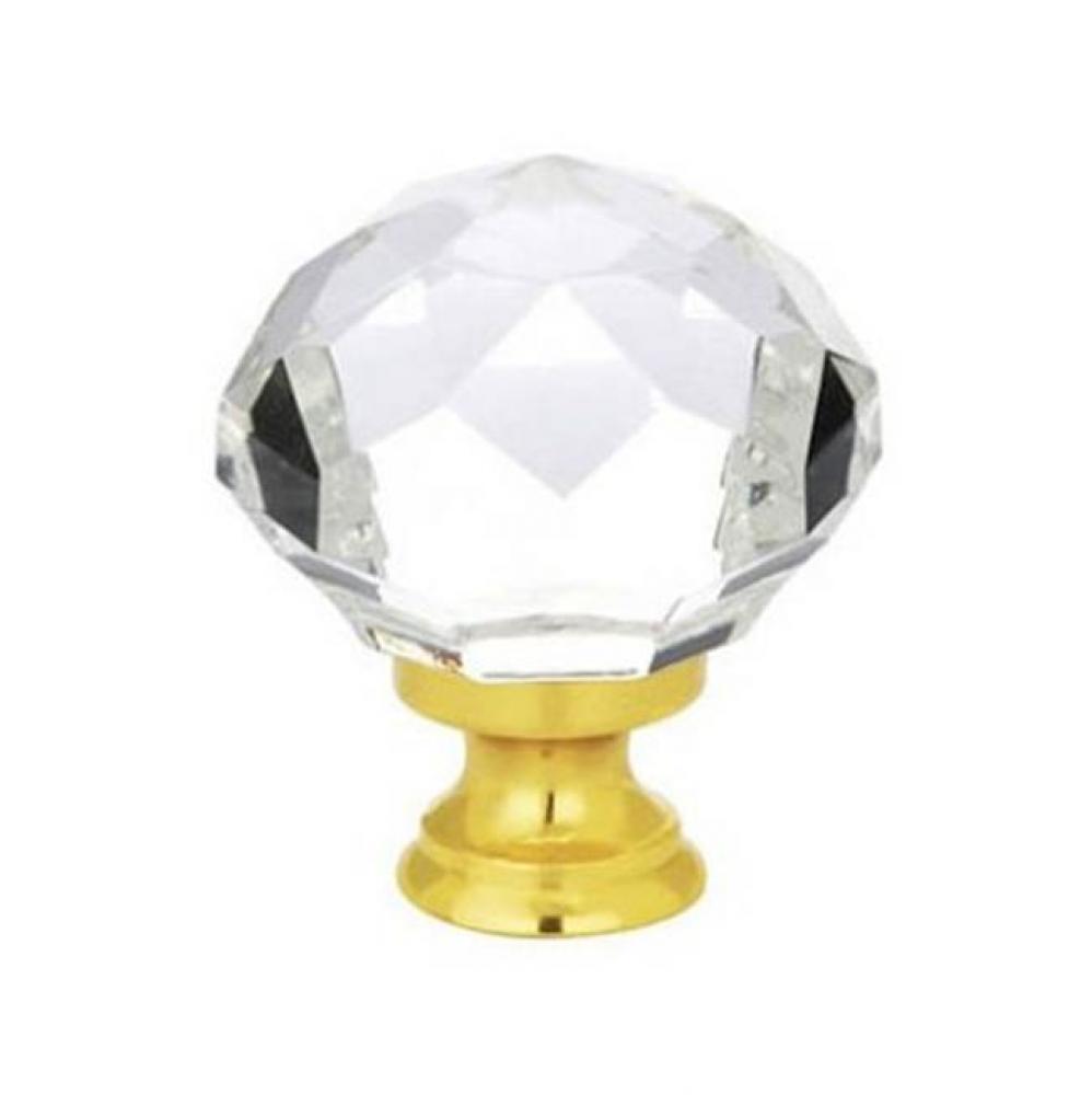 Diamond Cabinet Knob, 1-3/4'', US3NL