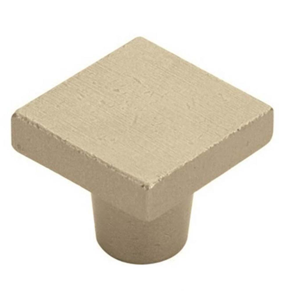 Rustic Modern Square Knob, 1-1/4&apos;&apos;, TWB