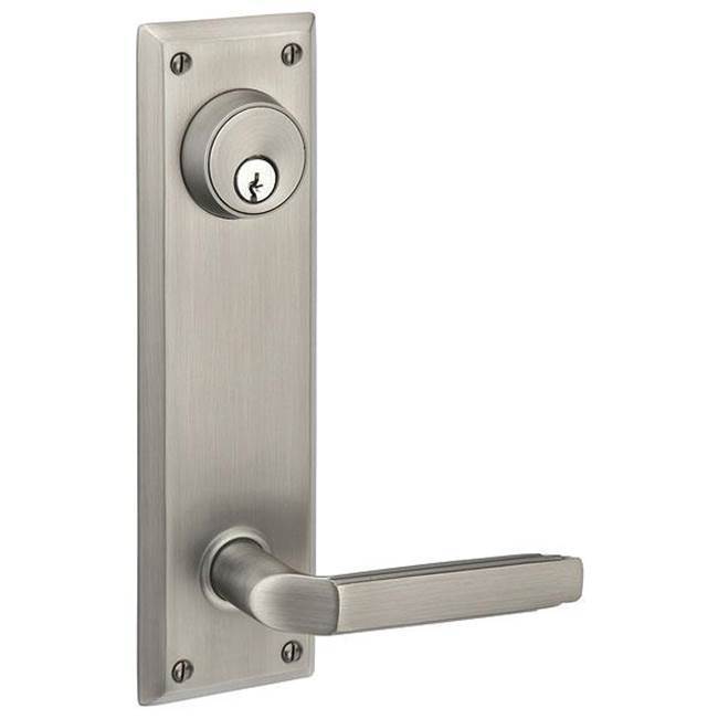 Passage Double Keyed, Sideplate Locksets Quincy 5-1/2'' Center to Center Keyed, Windsor